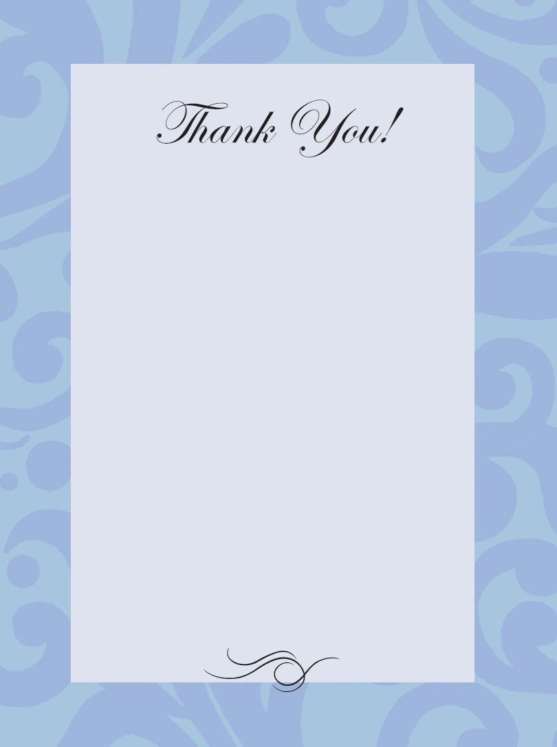 Thank You Card: Horse, Dee Bit & Ribbon