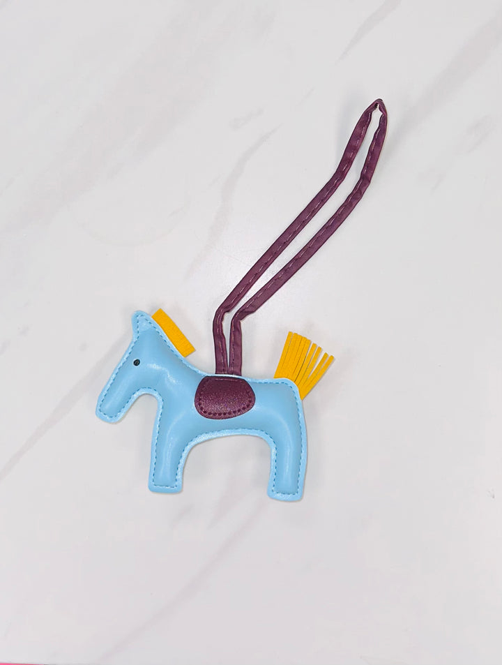 Horse Bag Charm - PU Leather