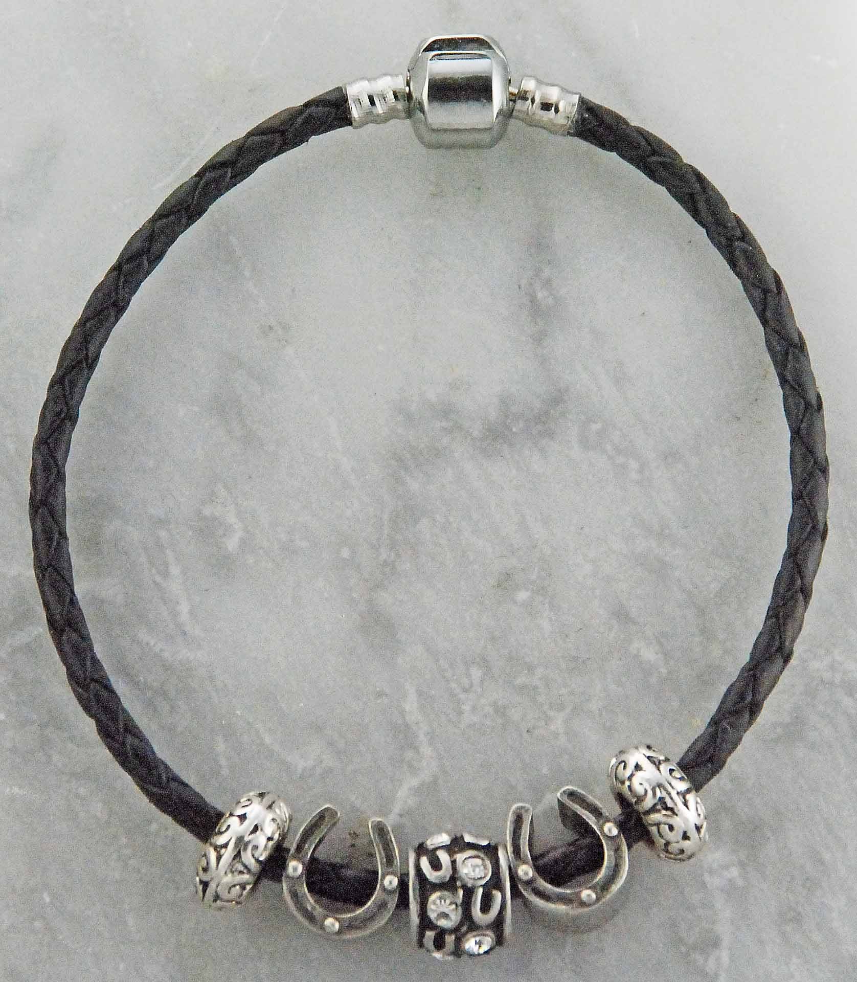 The Finishing Touch of Kentucky Joppa  Horse Shoe Bracelet - The Tack Shop of Lexington - 1