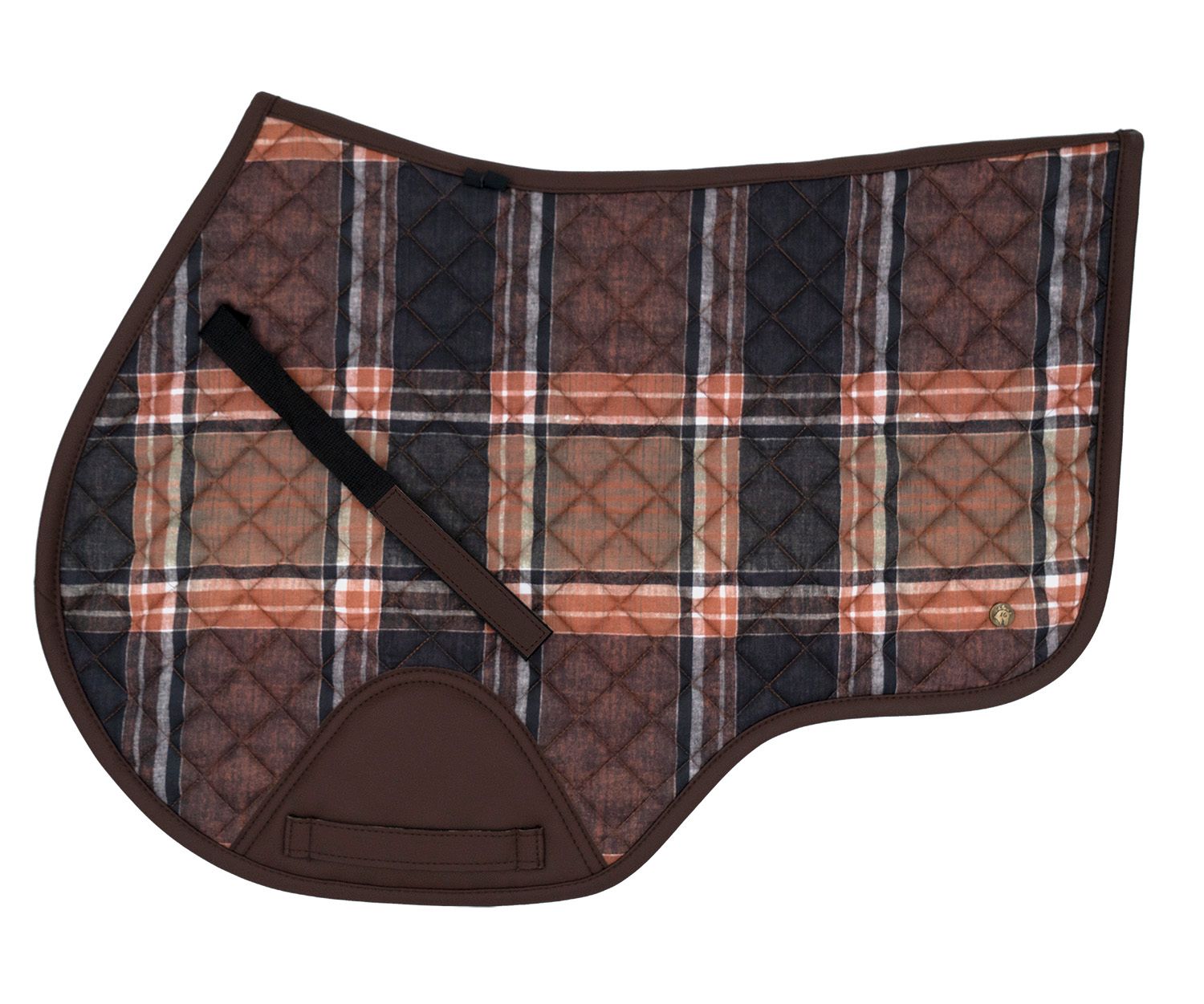 Hickory Plaid Close Contact Saddle Pad