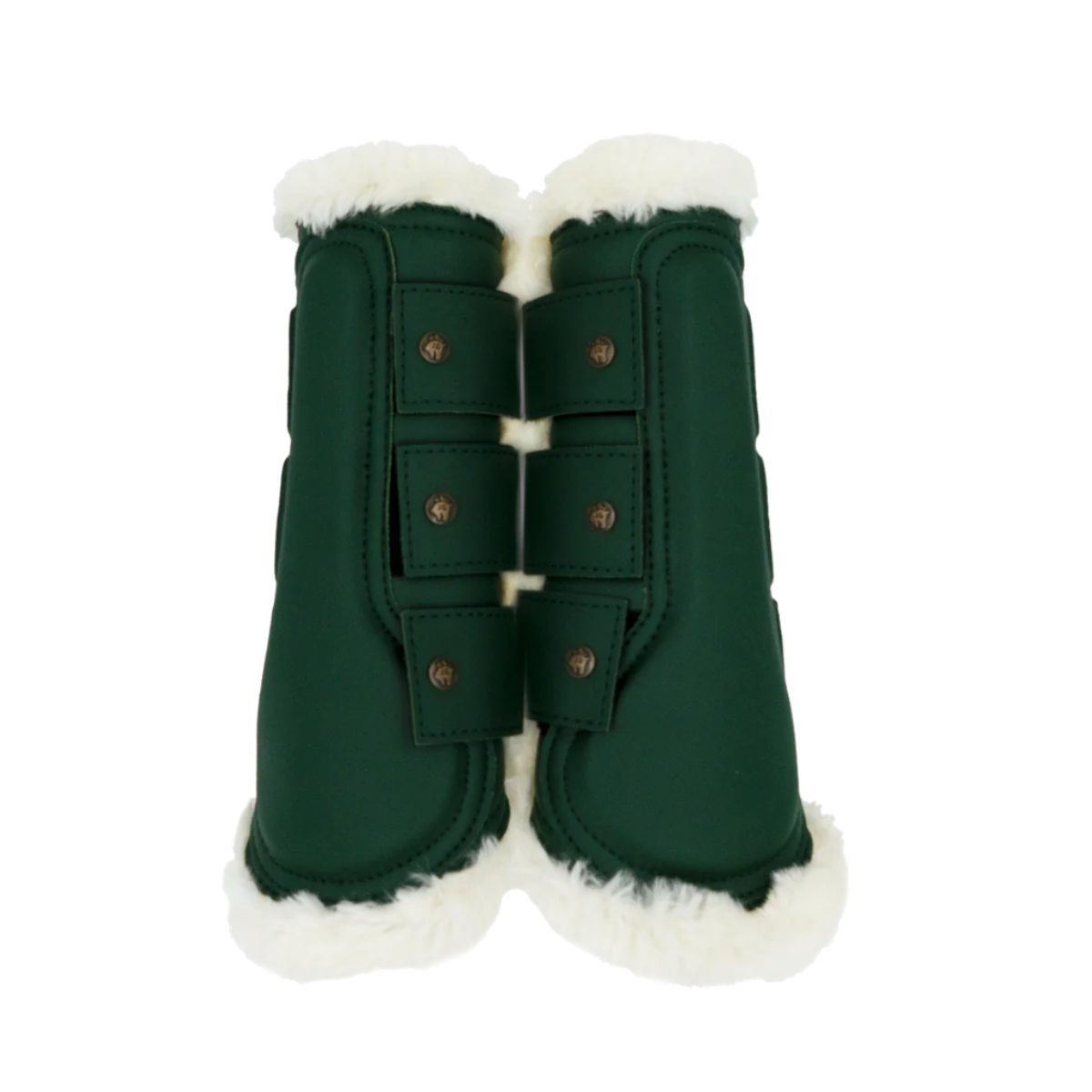 Green Fleece Lined Brush Boots