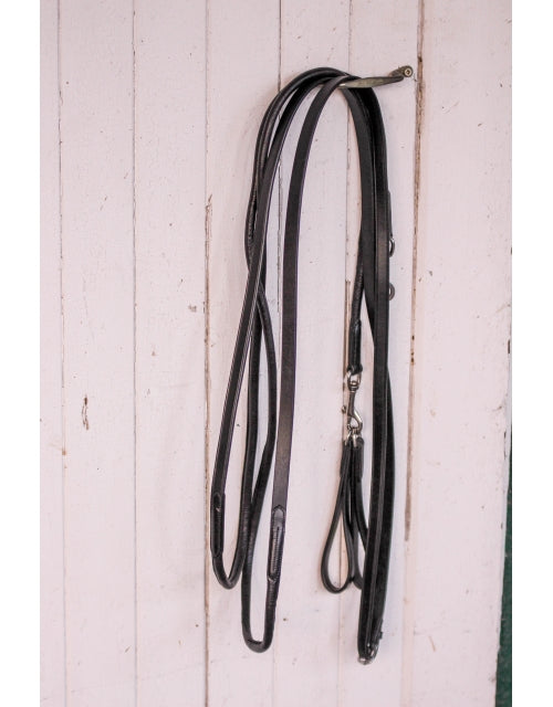 Penelope Round Leather Draw Reins