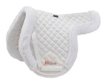Shires Supafleece Rimmed Shaped Pad - The Tack Shop of Lexington