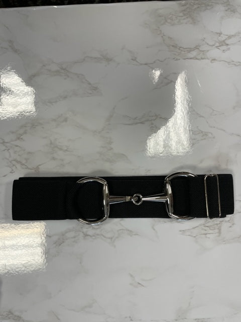Anademi Silver Bit Stretch Belt