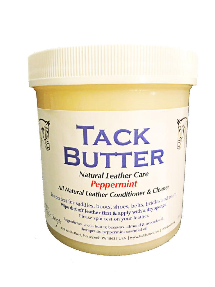 Tack Butter Peppermint Leather Conditioner & Cleaner All Natural